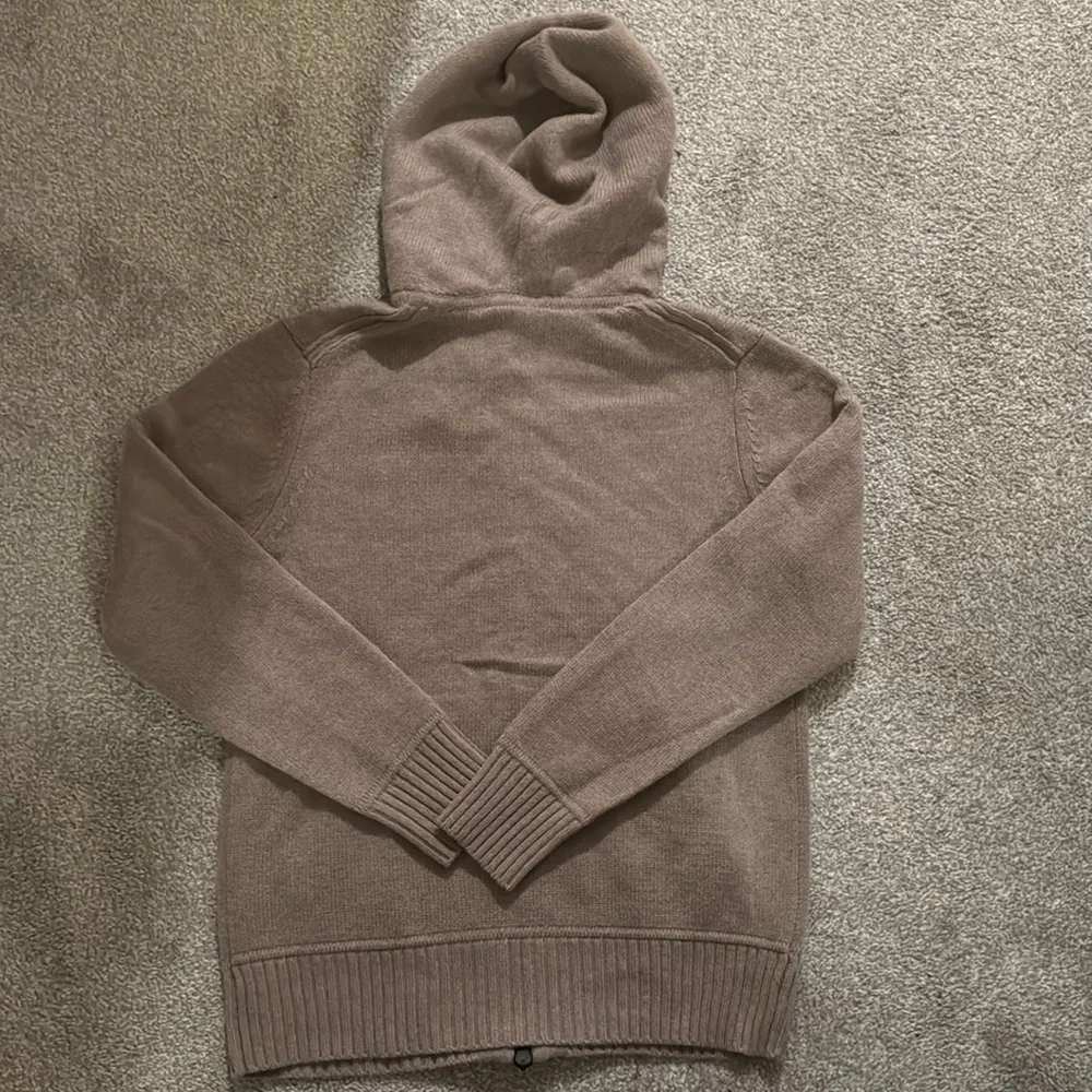 Magaschoni Man Wool/Cashmere Zip-up Sweater Hoodie - Picture 5 of 6